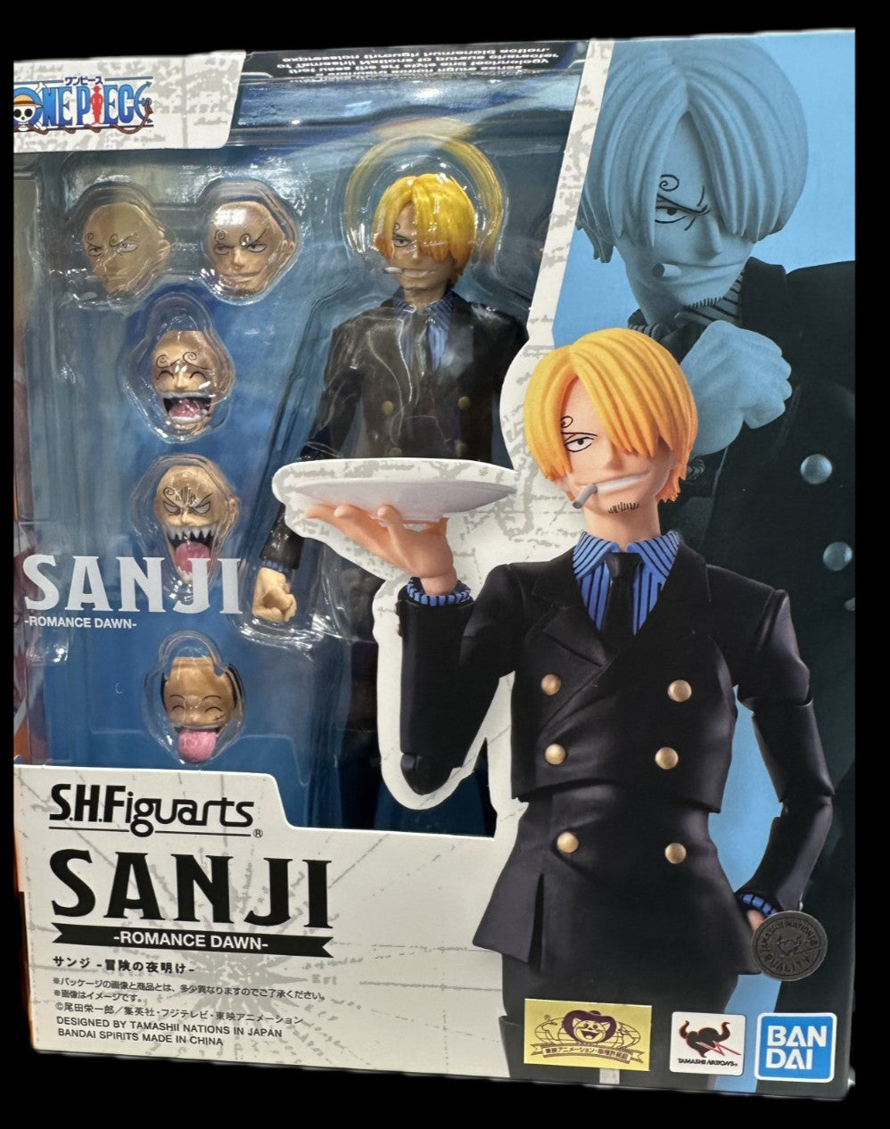 S.H.Figuarts One Piece 5 Figure Set Luffy Zoro Sanji Law Sabo Bandai