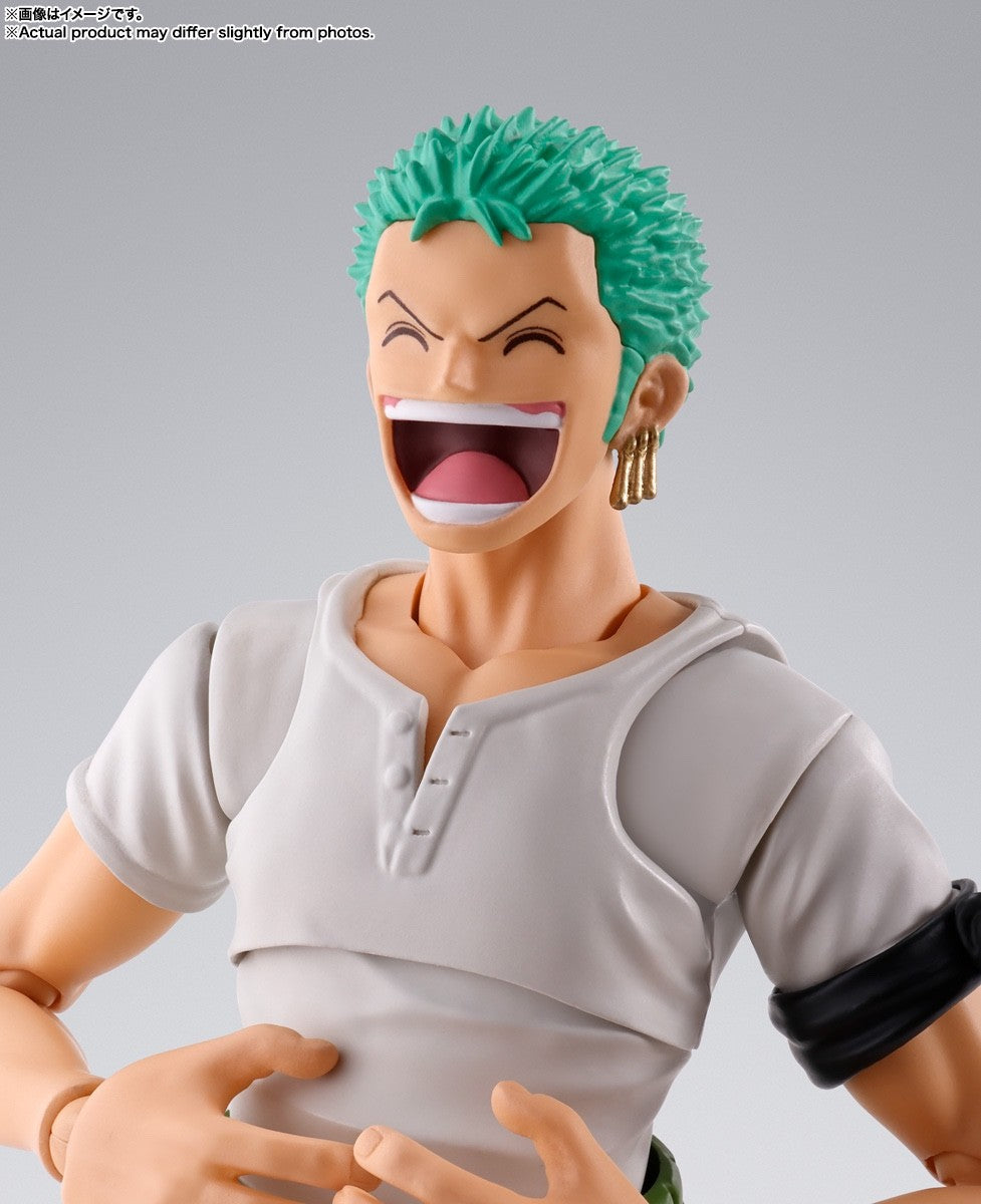 Bandai S.H.Figuarts One Piece Roronoa Zoro Romance Dawn TAMASHII NATIONS New