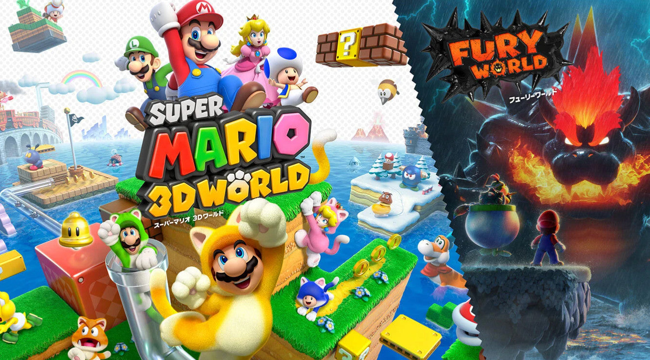 Super Mario 3D World Fury World Nintendo Switch Japan Import