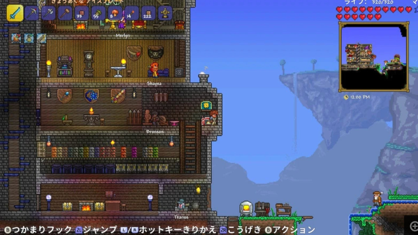 Terraria Nintendo Switch Japan Version
