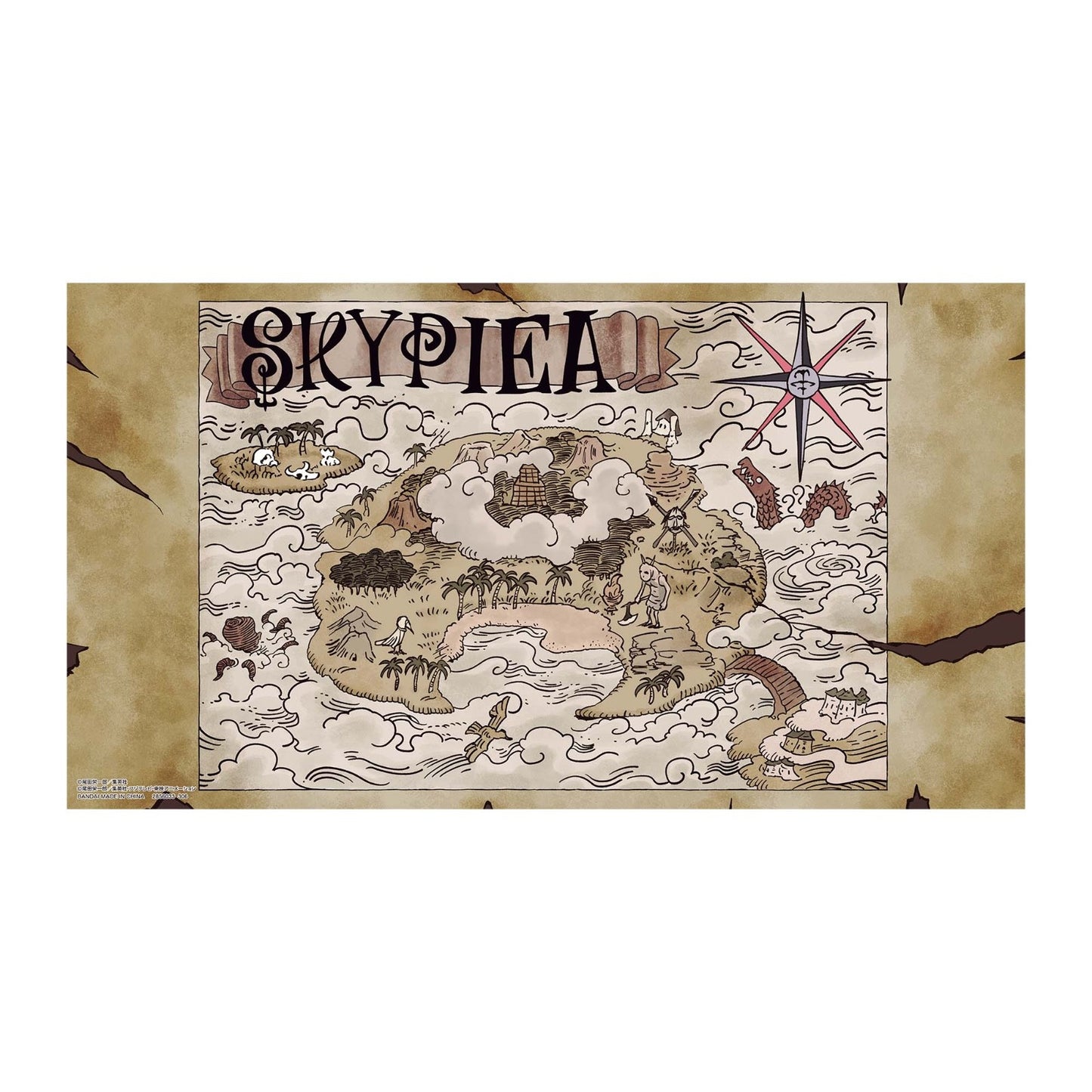 Pre sale ONE PIECE Card Game BASE SHOP Limited Play Mat vol.1 - SKYPIEA -