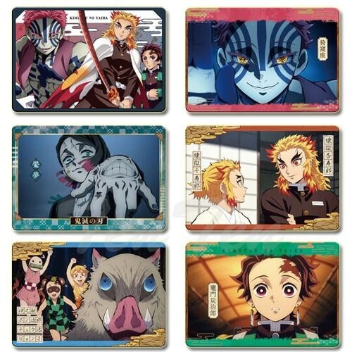 Bandai Demon slayer Kimetsu no Yaiba Metal Card Collection (Pack ver.) BOX Japan