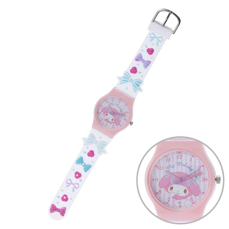 Sanrio My Melody Rubber Watch Cute Character Wristwatch Japan