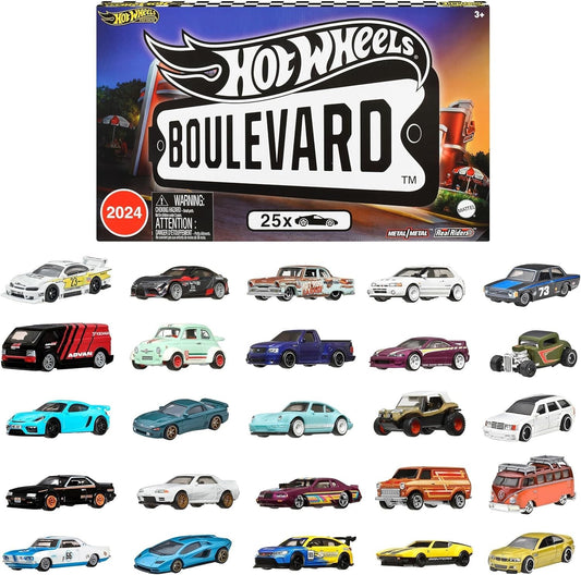 2024 Hot Wheels Boulevard 25 Car Factory Set