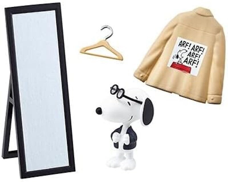 RE-MENT PEANUT SNOOPY URBAN SELECT SHOP BOX Full Complete Set 8 New Seald