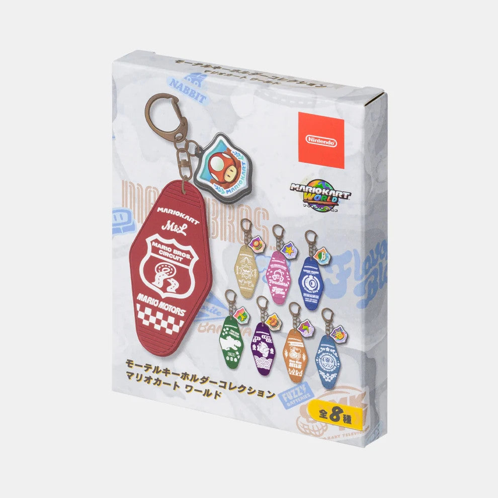 Random 1 Type Motel Keyholder Mario Kart World Nintendo TOKYO Limited JP