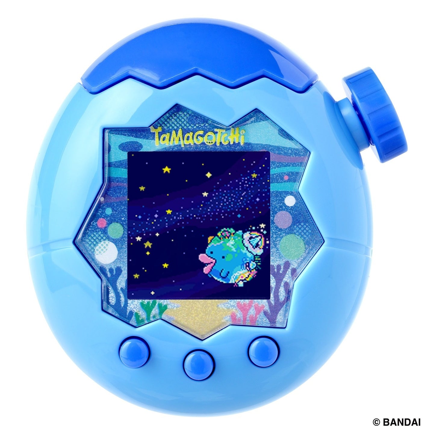 BANDAI Tamagotchi Paradise 2025 Pink Land/Blue Water/Purple Sky