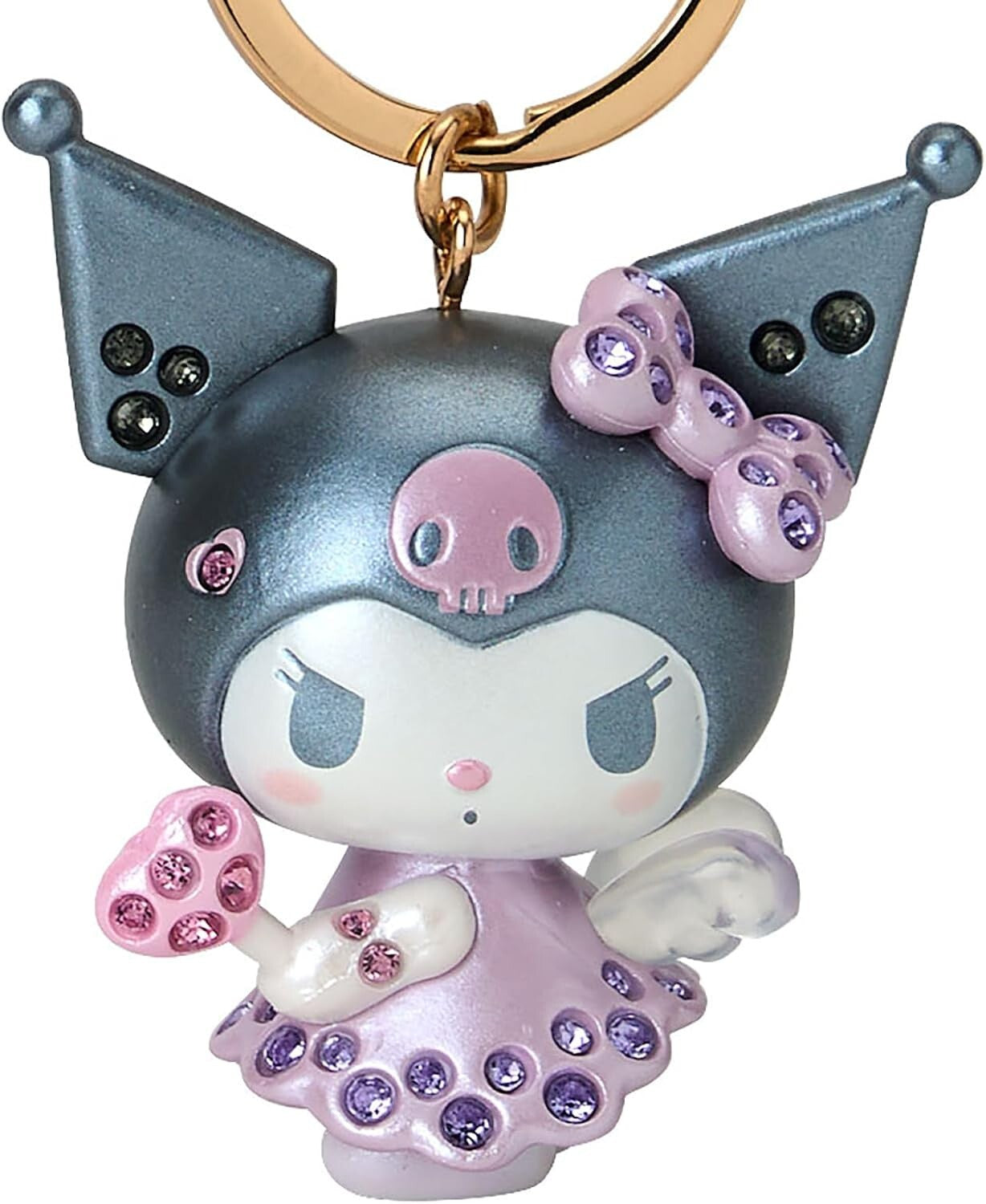 Sanrio KUROMI Angel Keychain Japan NEW Sanrio Character