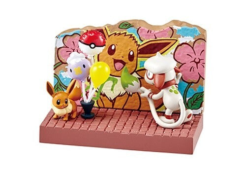 Re-Ment Miniatures PokeMon Town 2 Festival Street Corner Full Set 6 pcs Rement