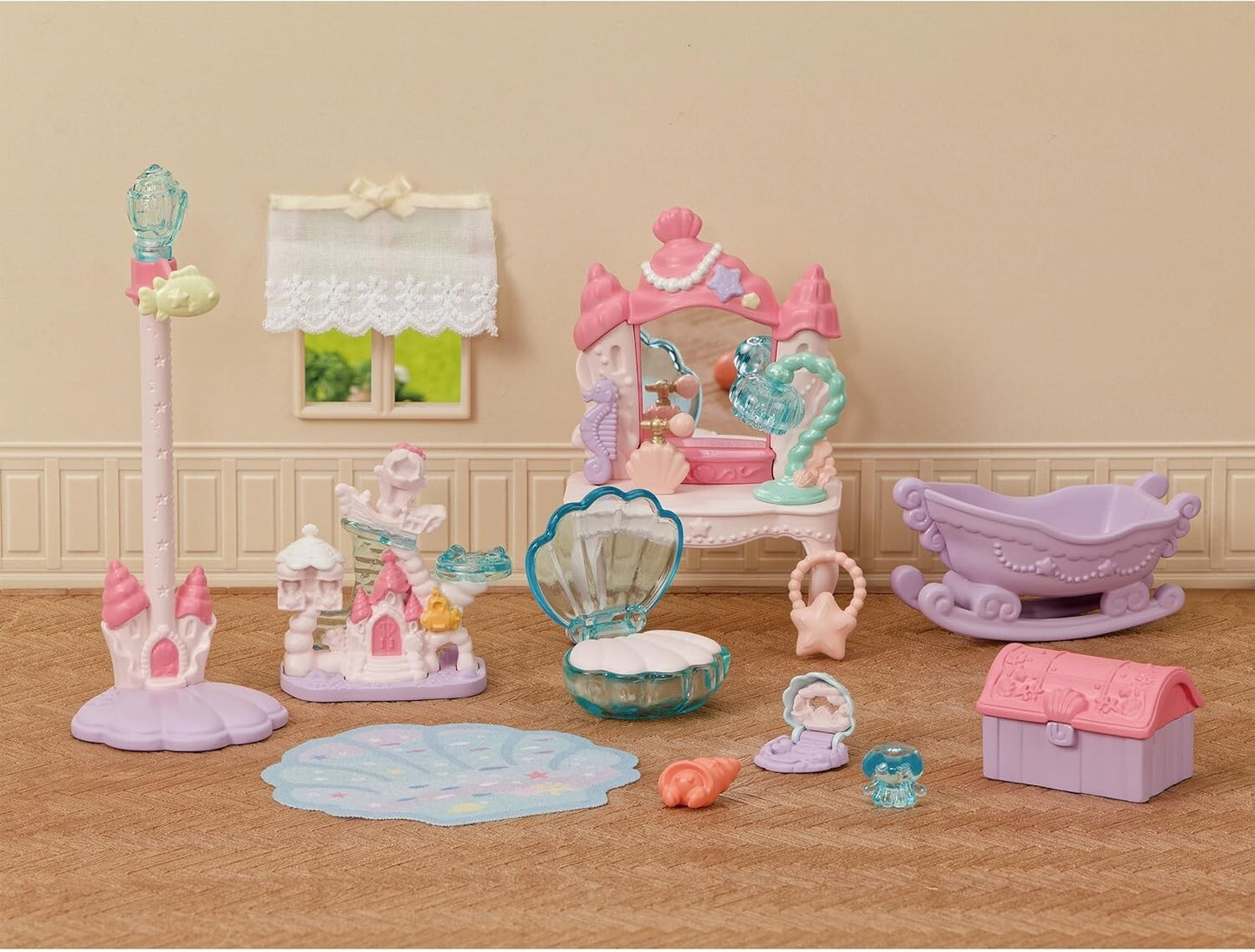 Sylvanian Families House Big House with Red Roof Deluxe Furniture Set SE-213