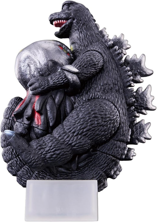 2025 Bandai 6" Flying Godzilla 1971 Holding Hedorah Figure Posing Movie Monster