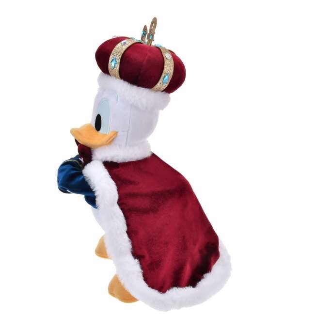 Disney Store Japan Donald Plush Toy DONALD THE KING BIRTHDAY 36cm Tokyo NEW