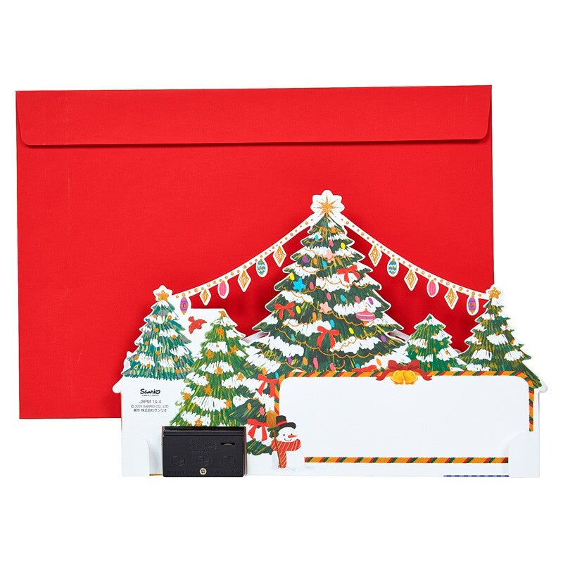 Greeting Card Christmas Light & Melody Christmas Market