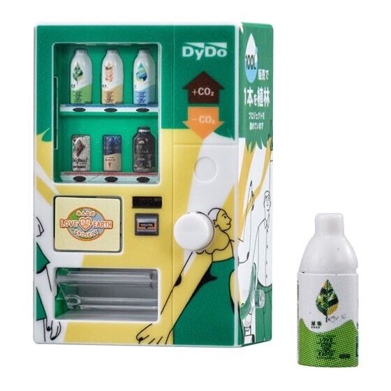 DyDo DRINCO Mini Vending Machine Set of 4 BANDAI Gashapon Japan Capsule Toy