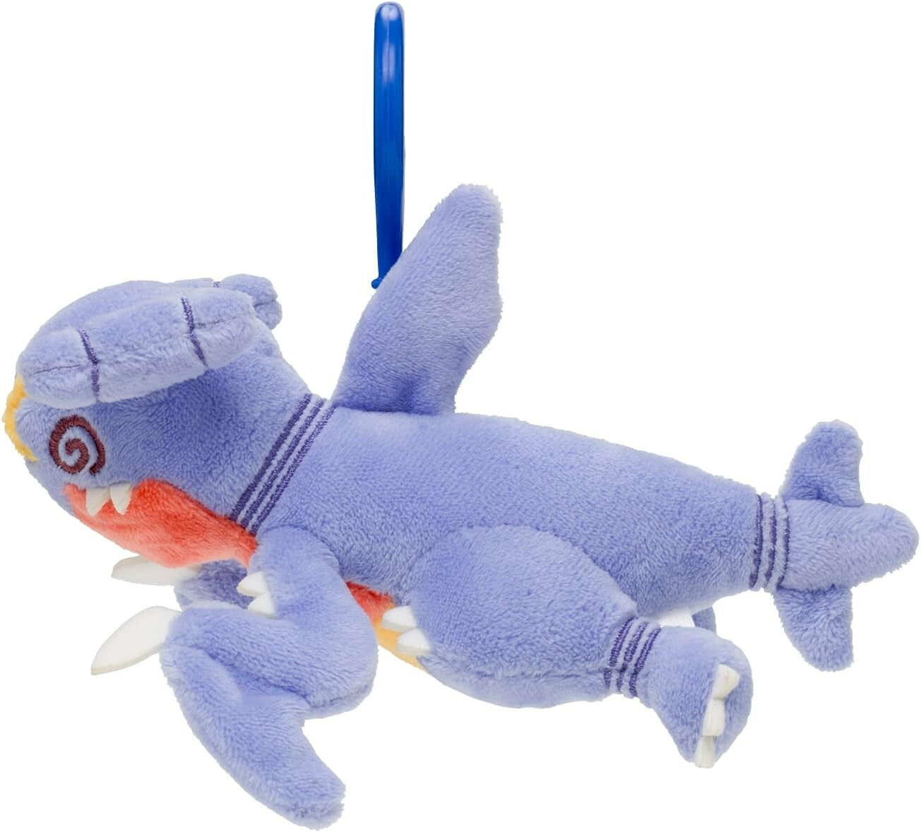 Pokemon Plush Garchomp SENTOU FUNOU Keychain Stuffed Toy Pokemon Center Japan