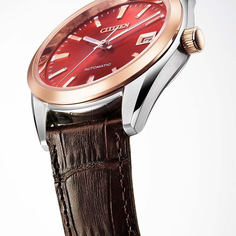 CITIZEN COLLECTION Mechanical Watch for Men NB1055-04W Red Date