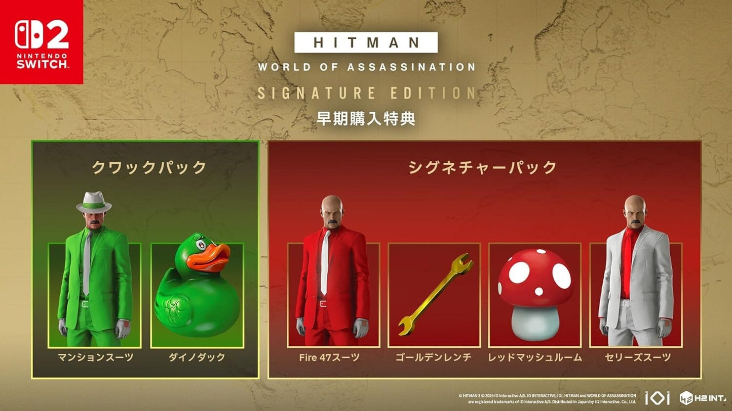 Hitman World of Assassination Signature Edition - Nintendo Switch 2