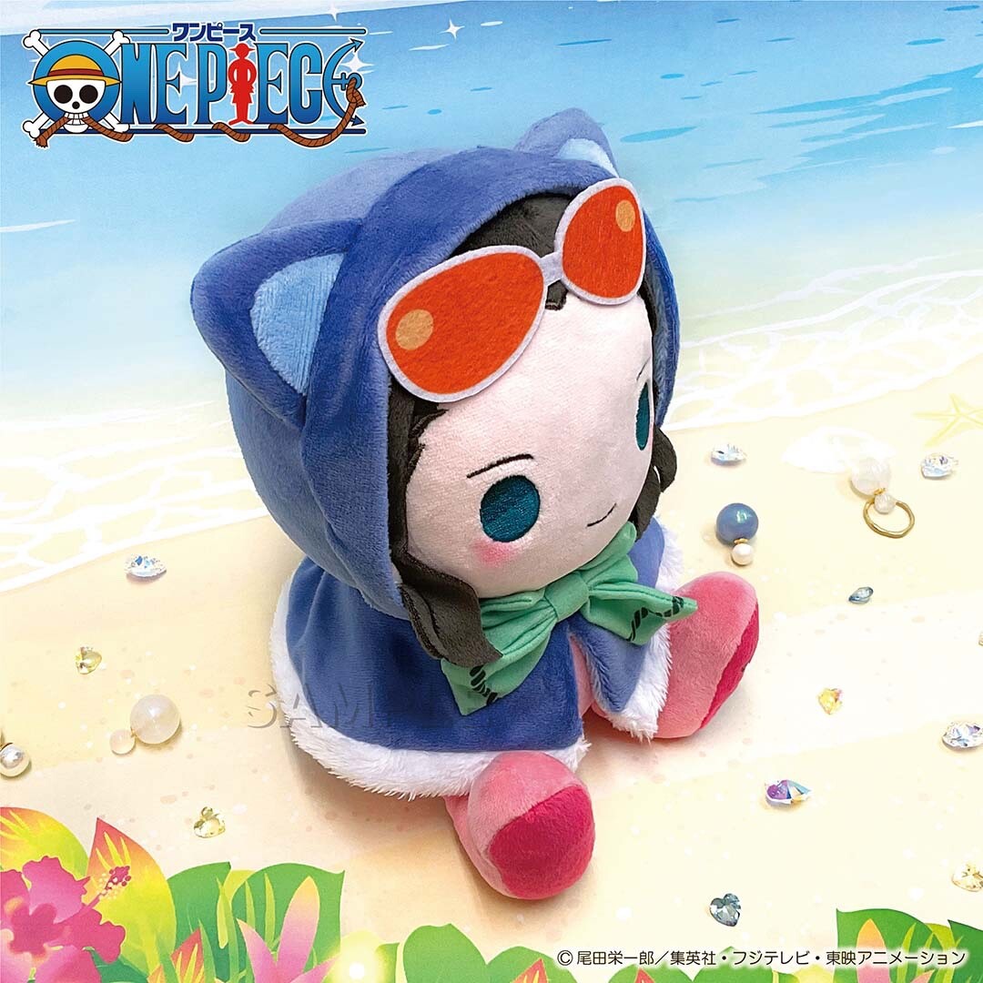 ONE PIECE KemoPon Plush Nico Robin Stuffed Toy Japan Official Anime Figure