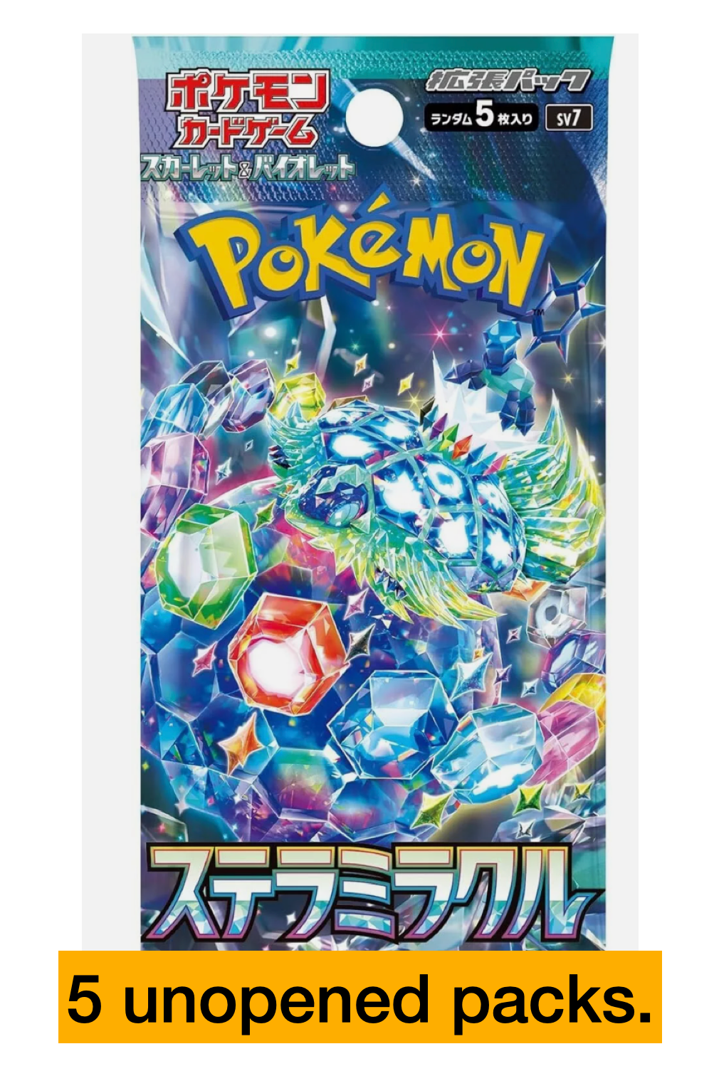 Pokemon TCG Stella Miracle SV7 Japanese Booster LACEY