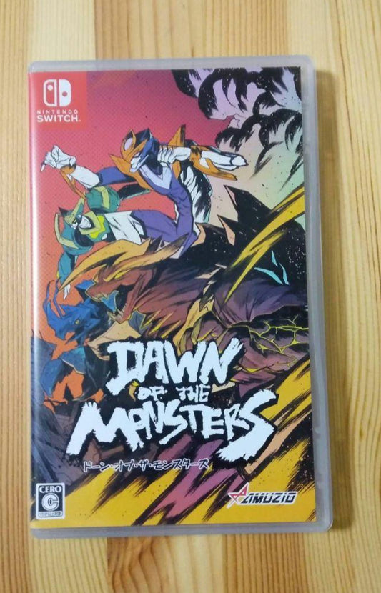 SW Dawn of the Monsters Nintendo Switch Oizumi Amuzio Sealed Beat 'Em