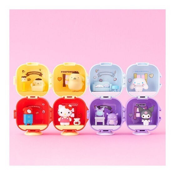 Sanrio Characters Capsule Toy Apartment Miniature Figure Japan Gashapon