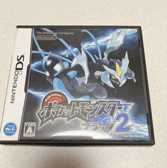 Pokémon DS Game Black 2 Japanese Japan