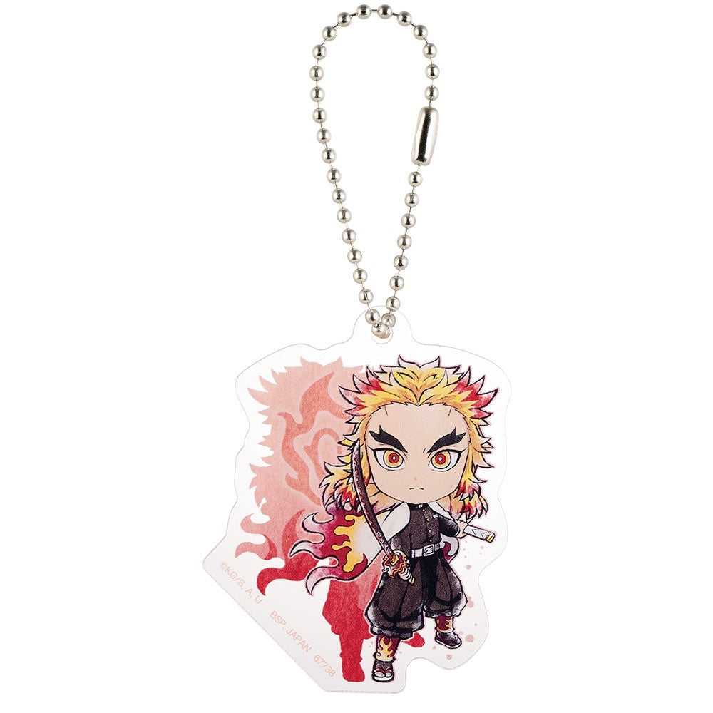 Demon Slayer Kimetsu no Yaiba Infinity Castle Arc Keychain Set of 8 Japan