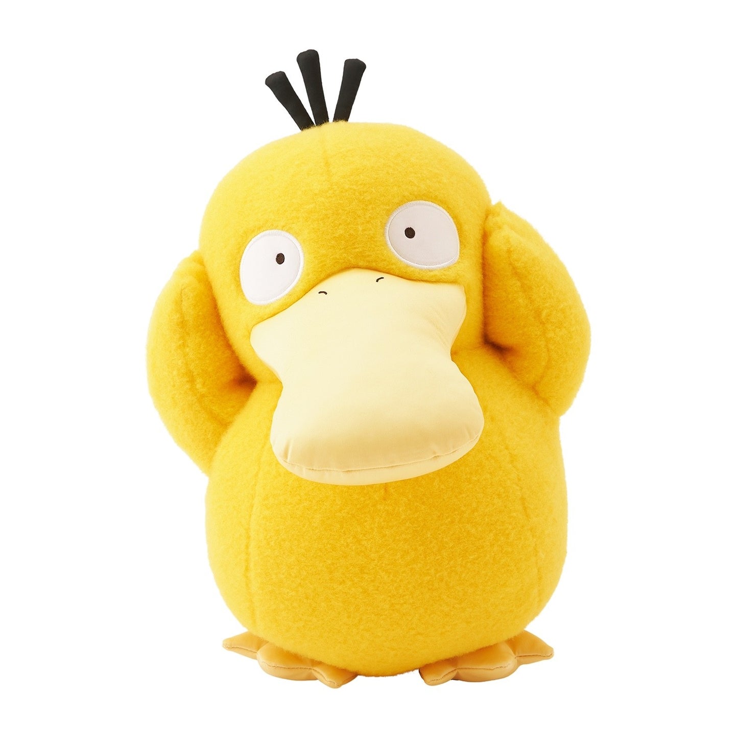 Pokemon Concierge Posing Plush doll Psyduck Japan NEW Pokémon Center