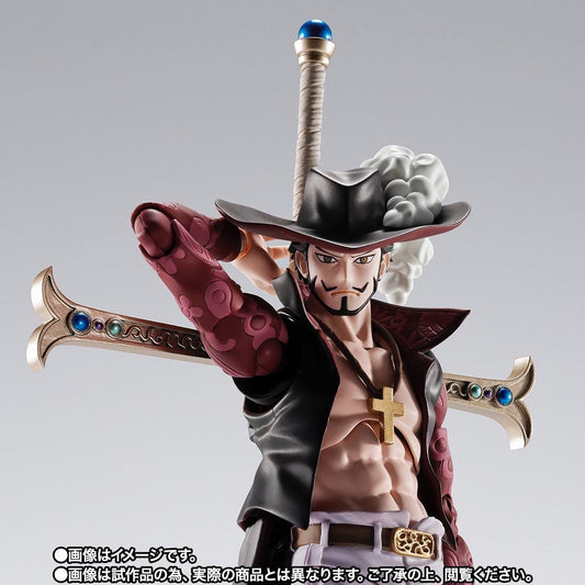 S.H. Figuarts One Piece Dracule Mihawk Hawkeye 6.5" Action Figure Bandai