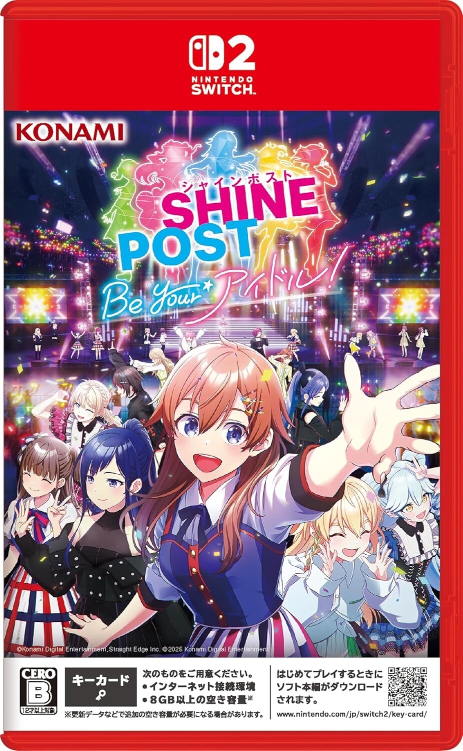NINTENDO SWITCH2 SHINE POST Be Your Idol! For SWITCH2 Japan NEW