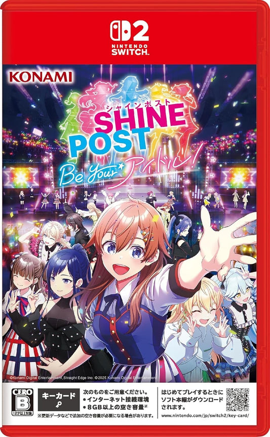 Nintendo SWITCH2 SHINE POST Be Your Idol! For SWITCH2 Japan