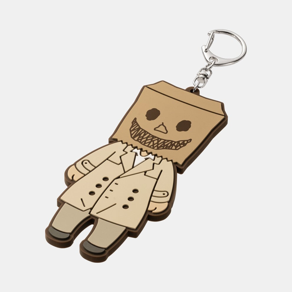 Famicom Detective Club "Emio the Smiling Man" Rubber Keychain {Nintendo TOKYO}