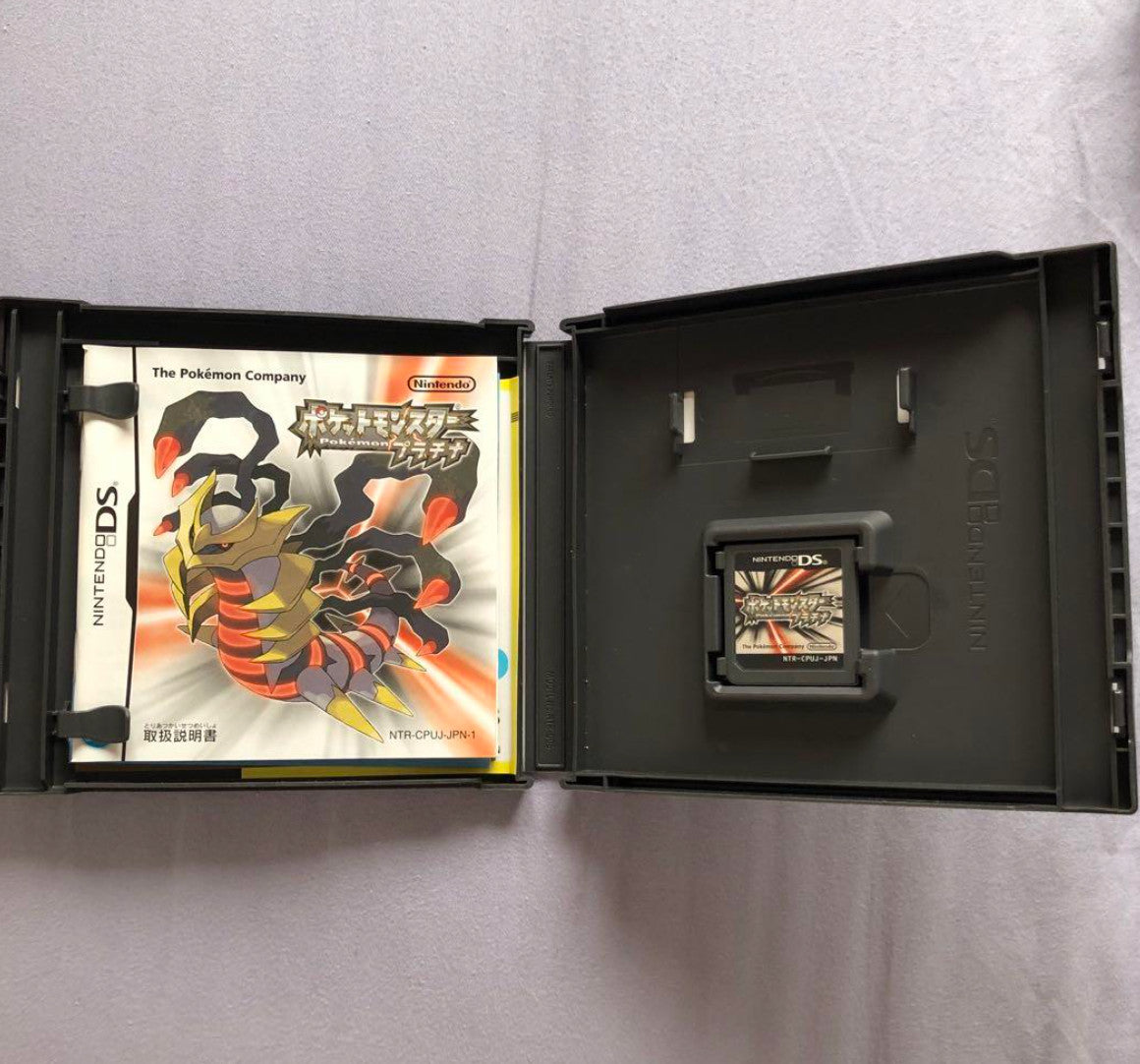 Pokemon Platinum Nintendo DS Original Japanese Version Testef