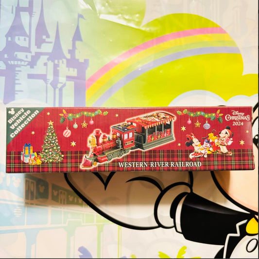 Japan Tokyo Disney Resort Vehicle Tomica western river railroad 2024 Christmas