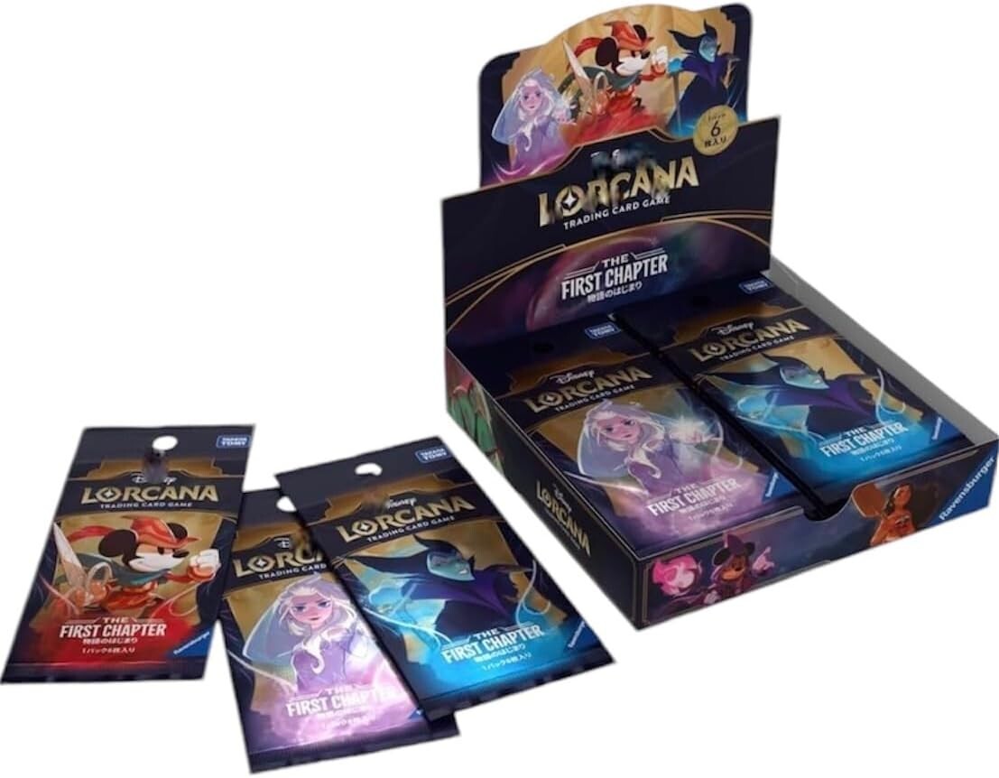 Takara tomy LORCANA Disney Booster box : The First Chapter JAPANESE Card