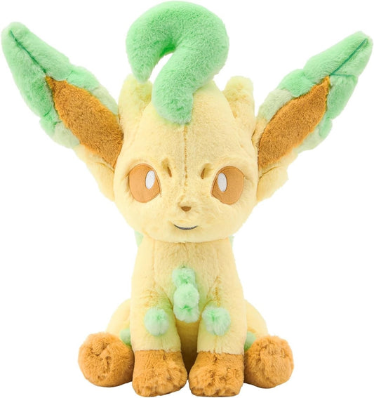 Pokémon Center Original Leafeon Fluffy Hugging Plush toy Comfy Friends JP