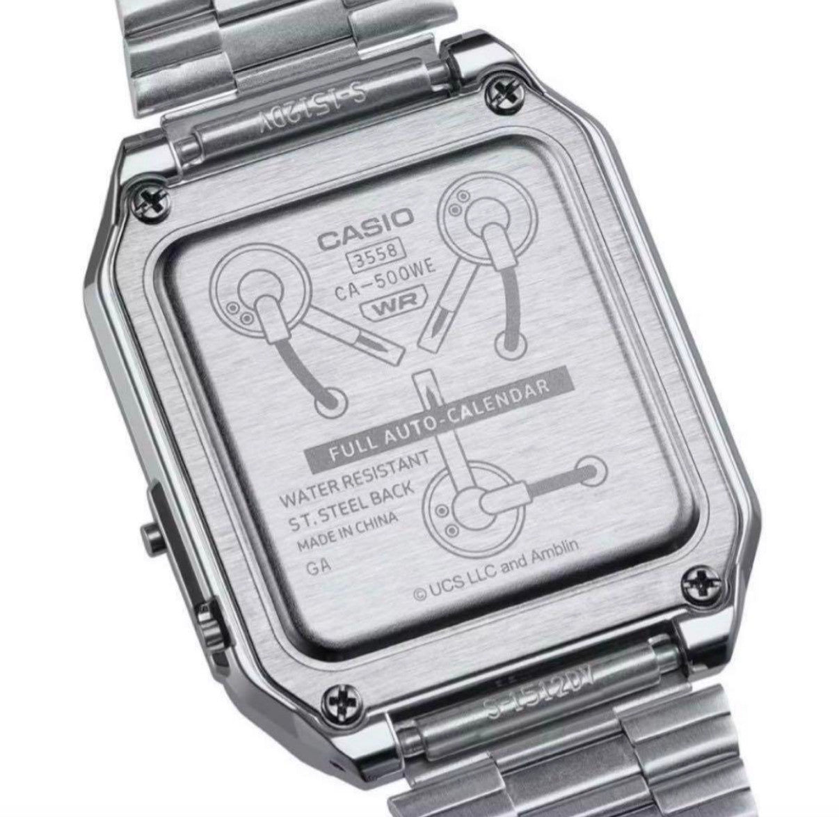 CASIO CLASSIC Back To The Future Collaboration model Watch CA-500WEBF-1AJR japan
