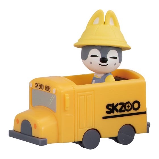 Stray Kids SKZOO School Bus Figure Official Character Goods Kpop Japan