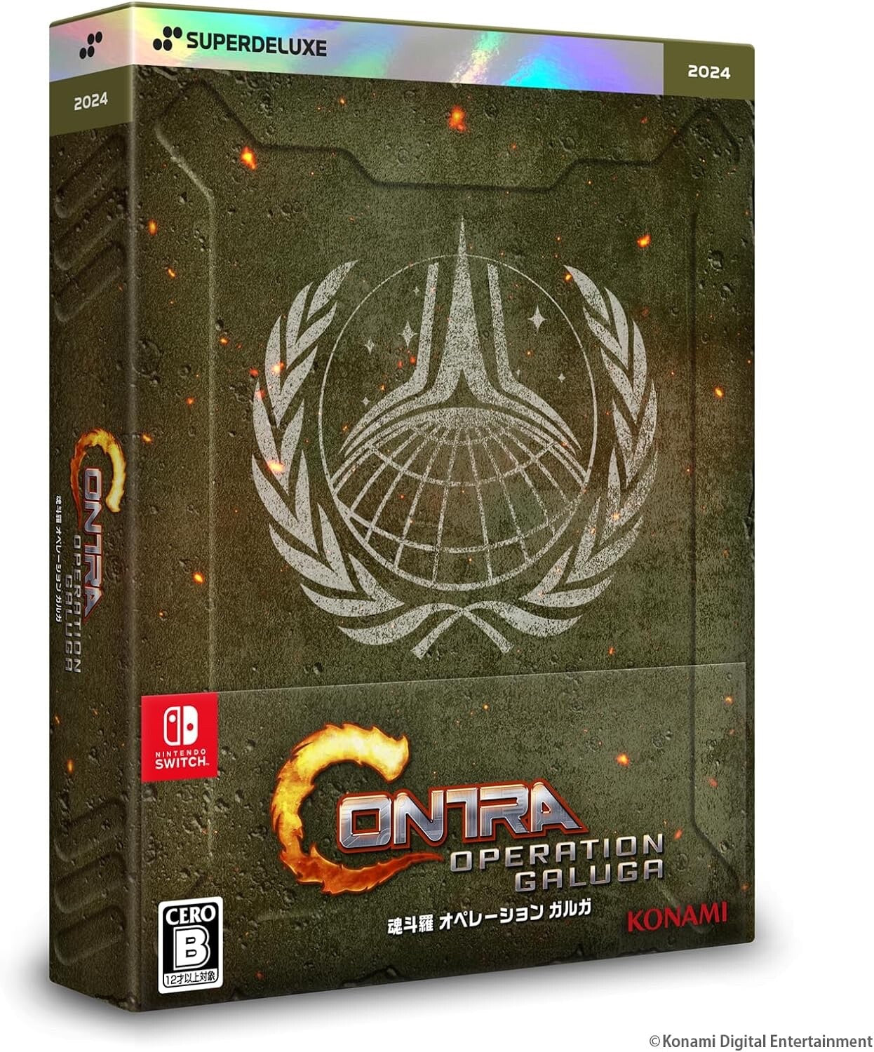 Contra: Operation Galuga DELUXE EDITION Nintendo Switch JP Import
