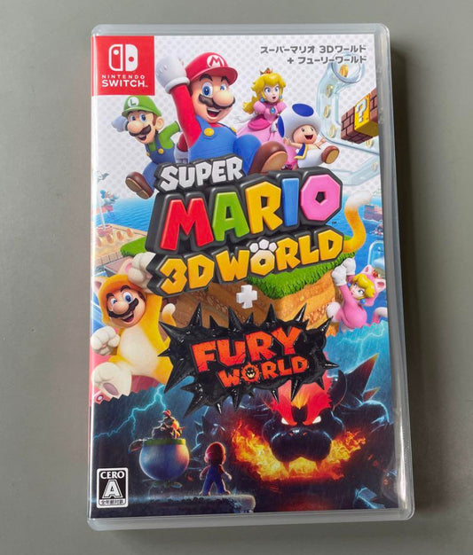 Super Mario 3D World Fury World Nintendo Switch Japan Import