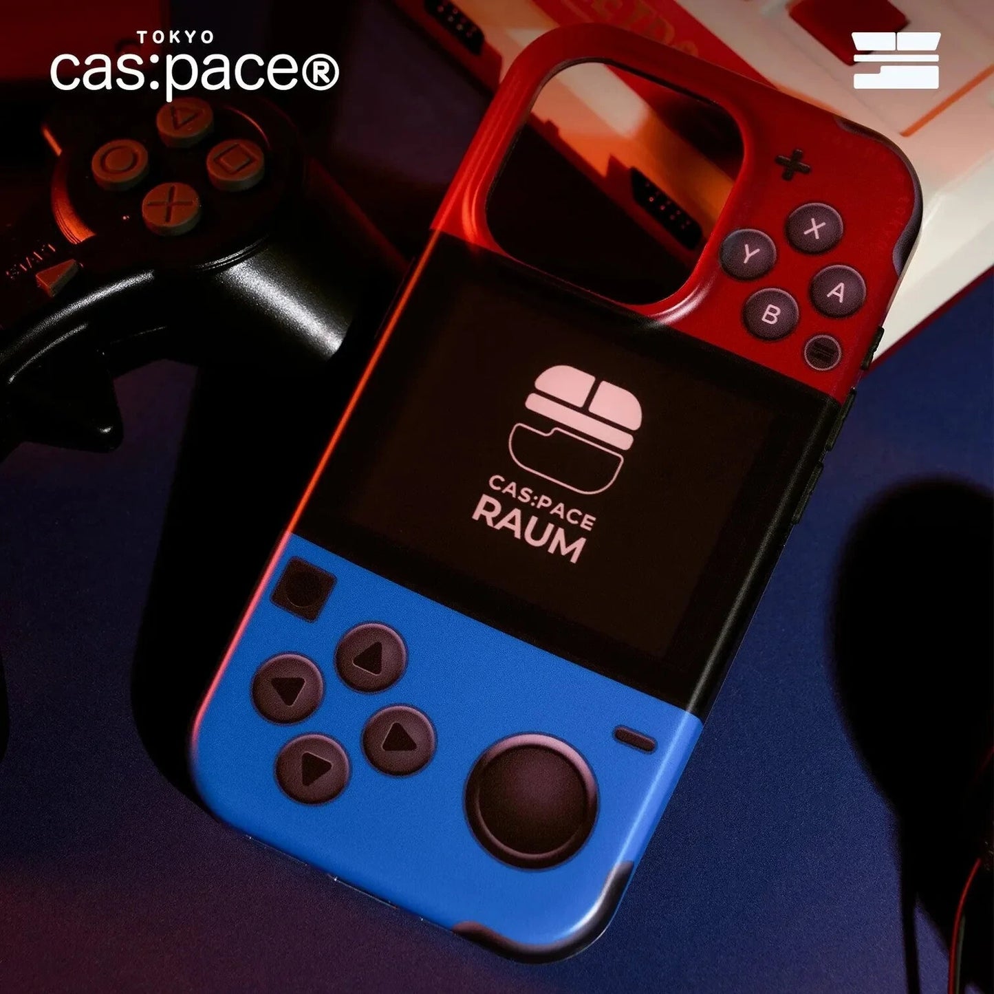 iPhone case for 13 14 15 16 Japan Design Game Console Design Cas:pace