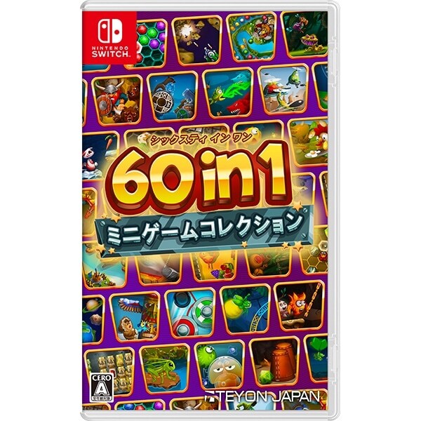 60 in 1 mini game collection Nintendo Switch From Japan Multi-Language