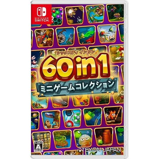 60 in 1 mini game collection Nintendo Switch From Japan Multi-Language