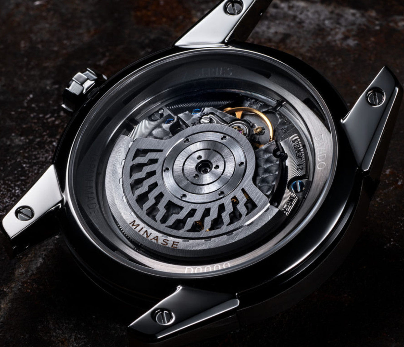 MINASE Divide VM14-RBKNBL-SSD Japan watches