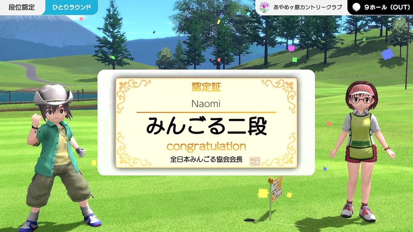 Everybody's Golf World Nintendo Switch Game Japan Import Multi-Language NEW
