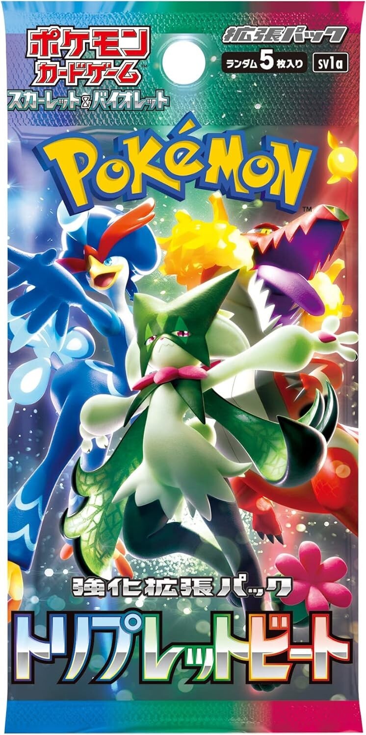 Pokemon Card Scarlet & Violet Booster Box Triplet Beat sv1a Japanese NEW