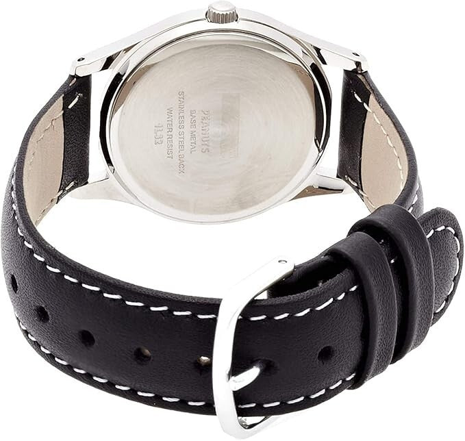 Snoopy watch CITIZEN Q & Q watches PEANUTS analog display black Ladies FromJapan