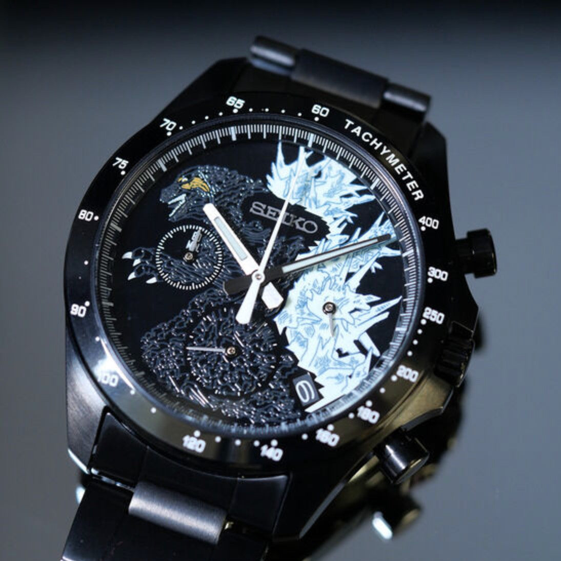 Godzilla seiko Watch Japan Exclusive Luminous Dial Limited Edition Pre-order
