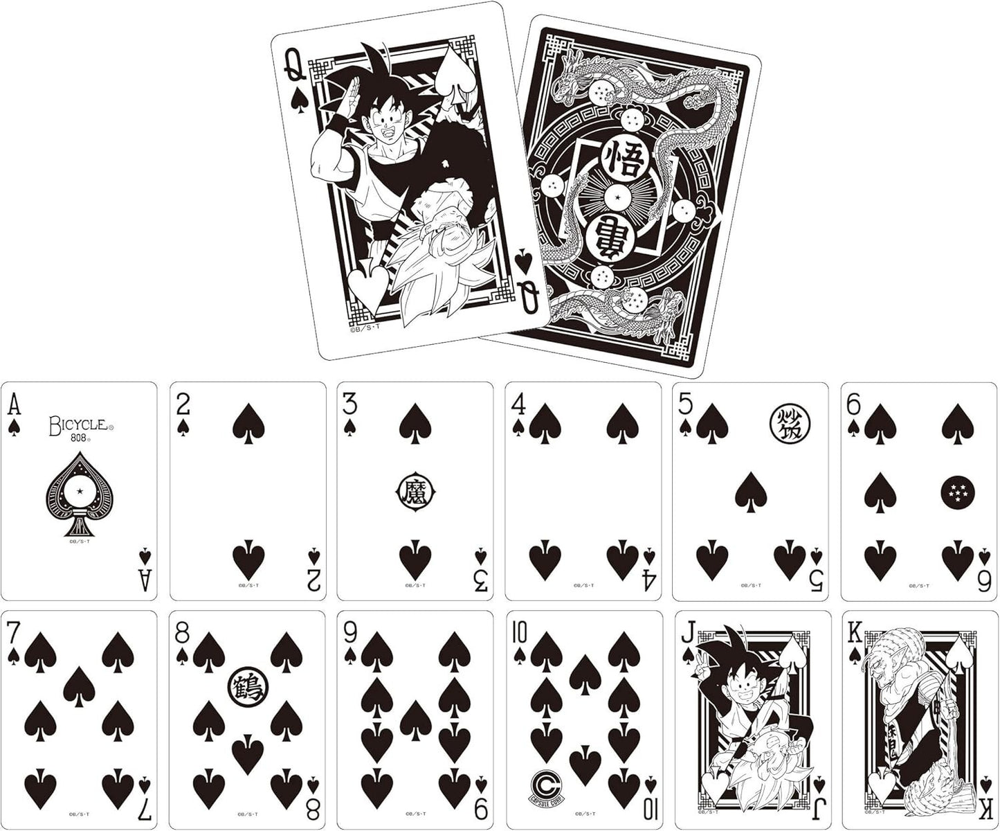 Bicycle Dragon Ball Z Playing Cards / Dragonball / Trump / Rare New Japan