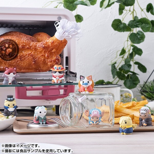 MEGA CAT PROJECT ONE PIECE Nyan Piece Meow I'll Become the Pirate King 8Pack BOX